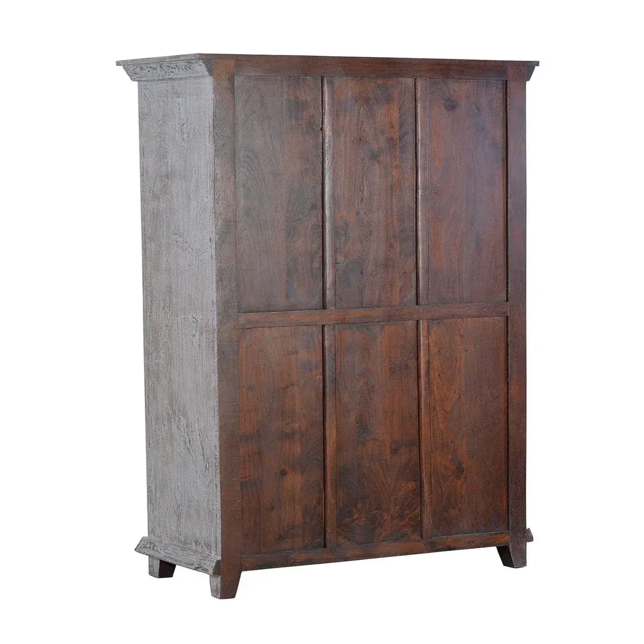 Voir la diapositive 3 : GINER Y COLOMER SL Armoire en bois de manguier 90cm style ethnique rustique