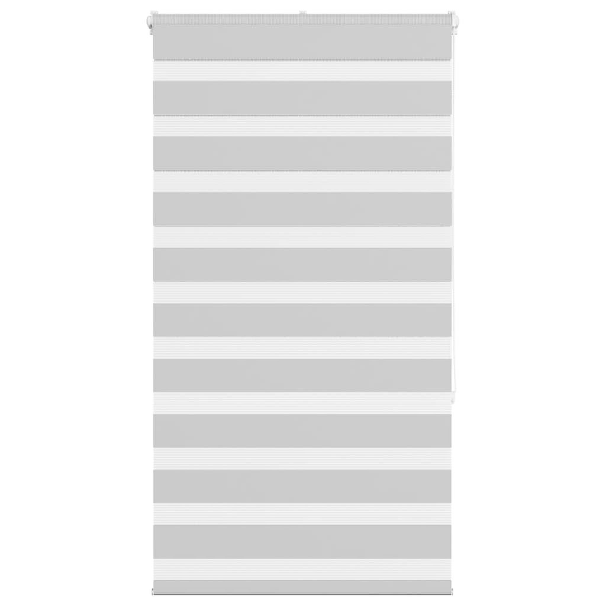 VIDAXL Store zebre gris clair largeur du tissu 75,9 cm polyester