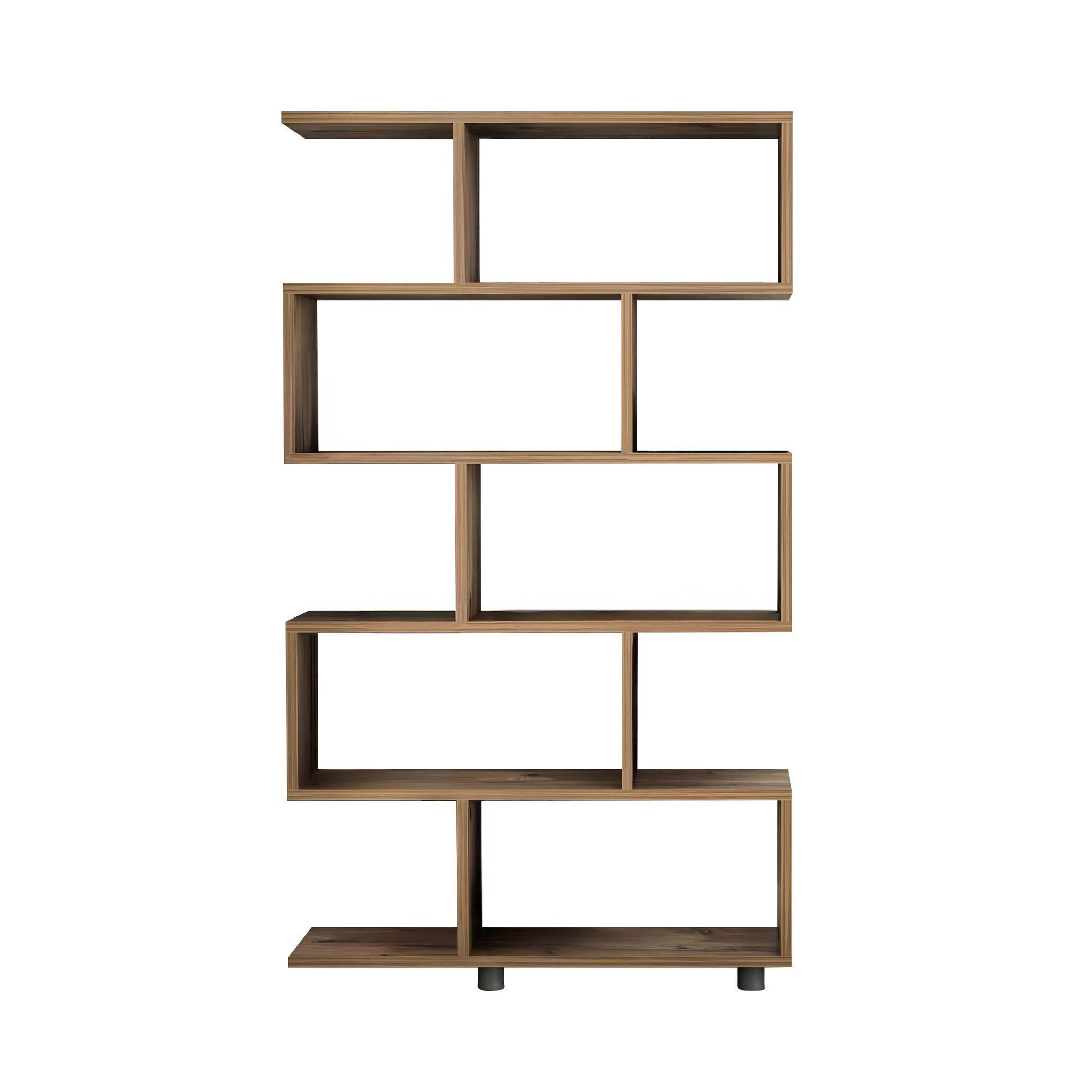 Voir la diapositive 4 : Habitat et Jardin Bibliothèque en bois  elif  - 90 x 20 x 156 cm - pin