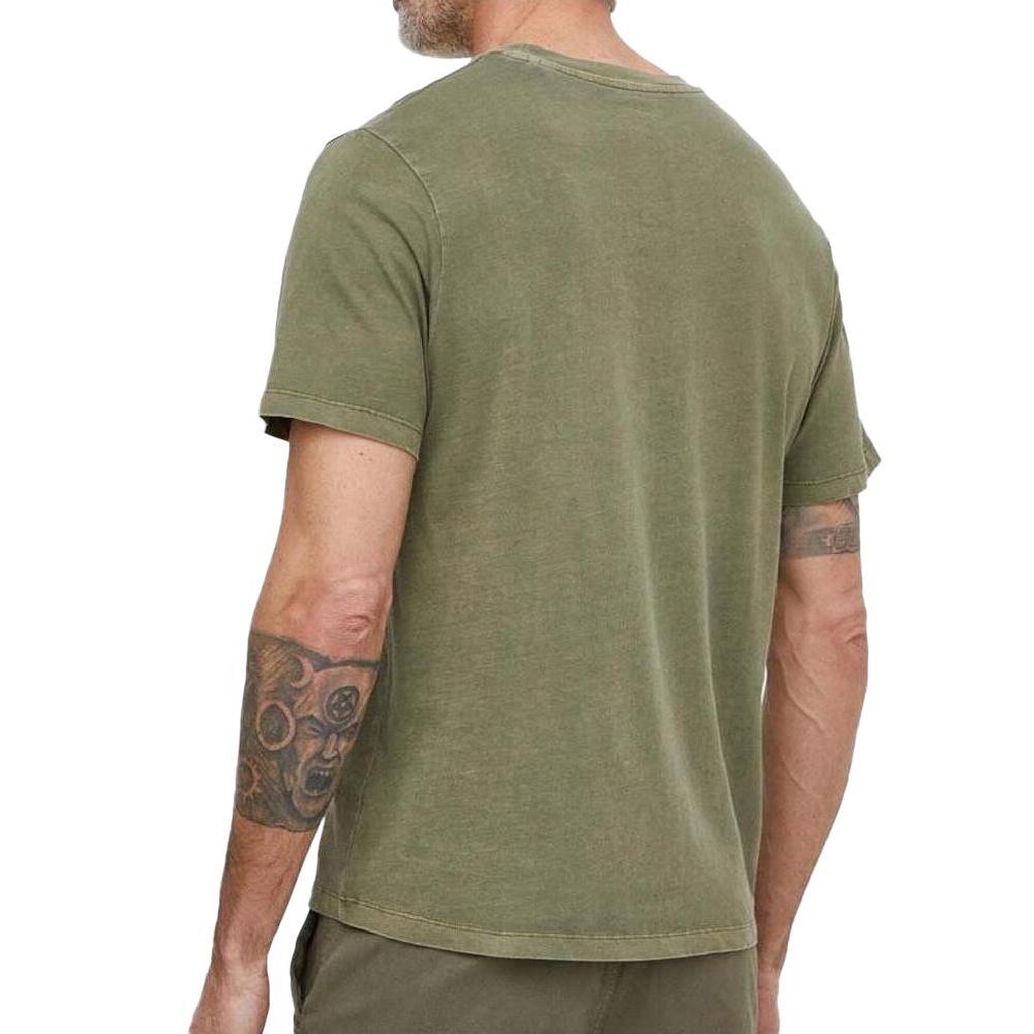 Voir la diapositive 2 : Pepe Jeans T-shirt Kaki Homme Pepe jeans Jacko PM50866