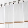 Voir la diapositive 2 : Paris Prix Rideau Voilage à Anneaux  Leana  140x240cm Blanc
