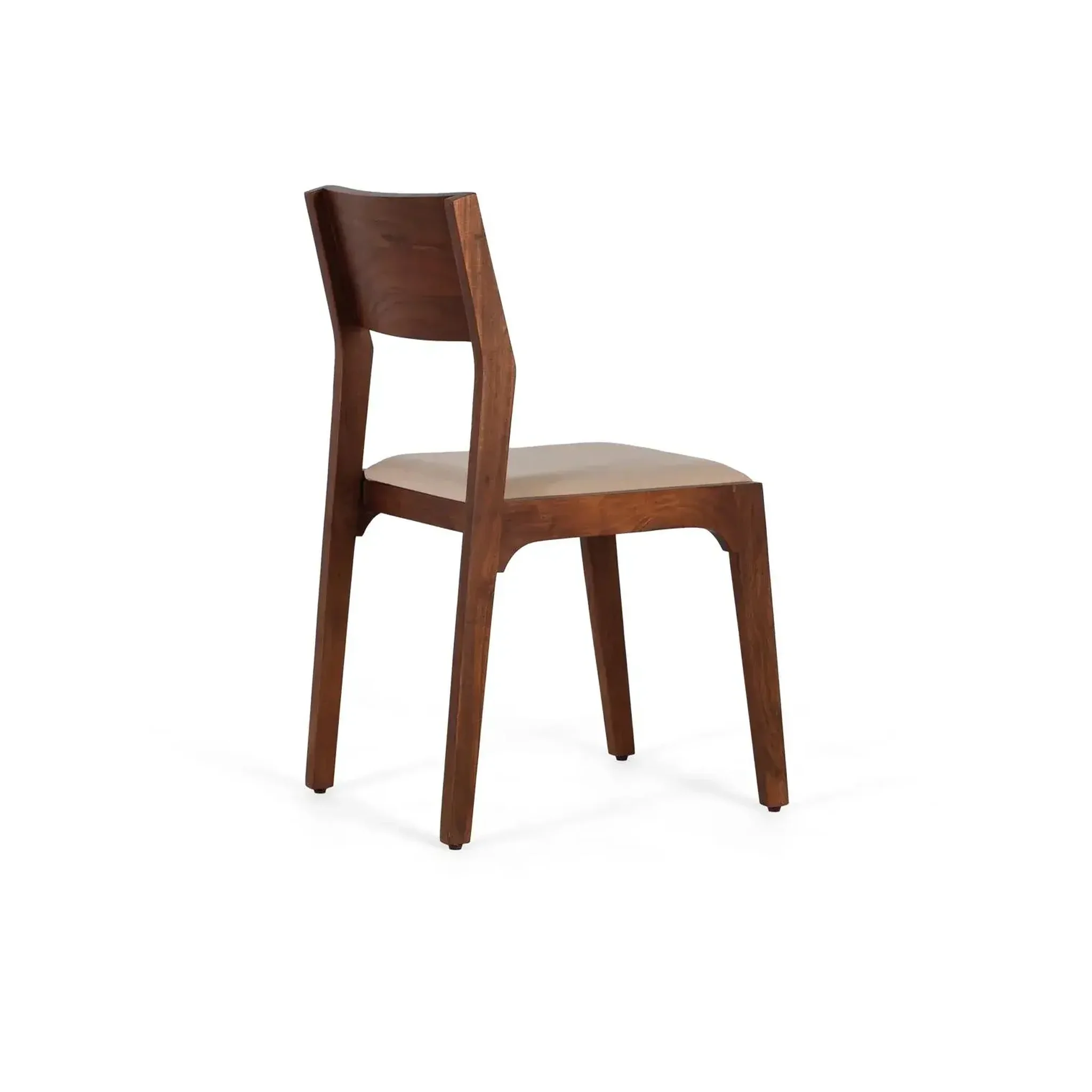 Voir la diapositive 4 : GINER Y COLOMER SL Lot de 2 chaises de bois d'acacia 44 cm style rustique moderne