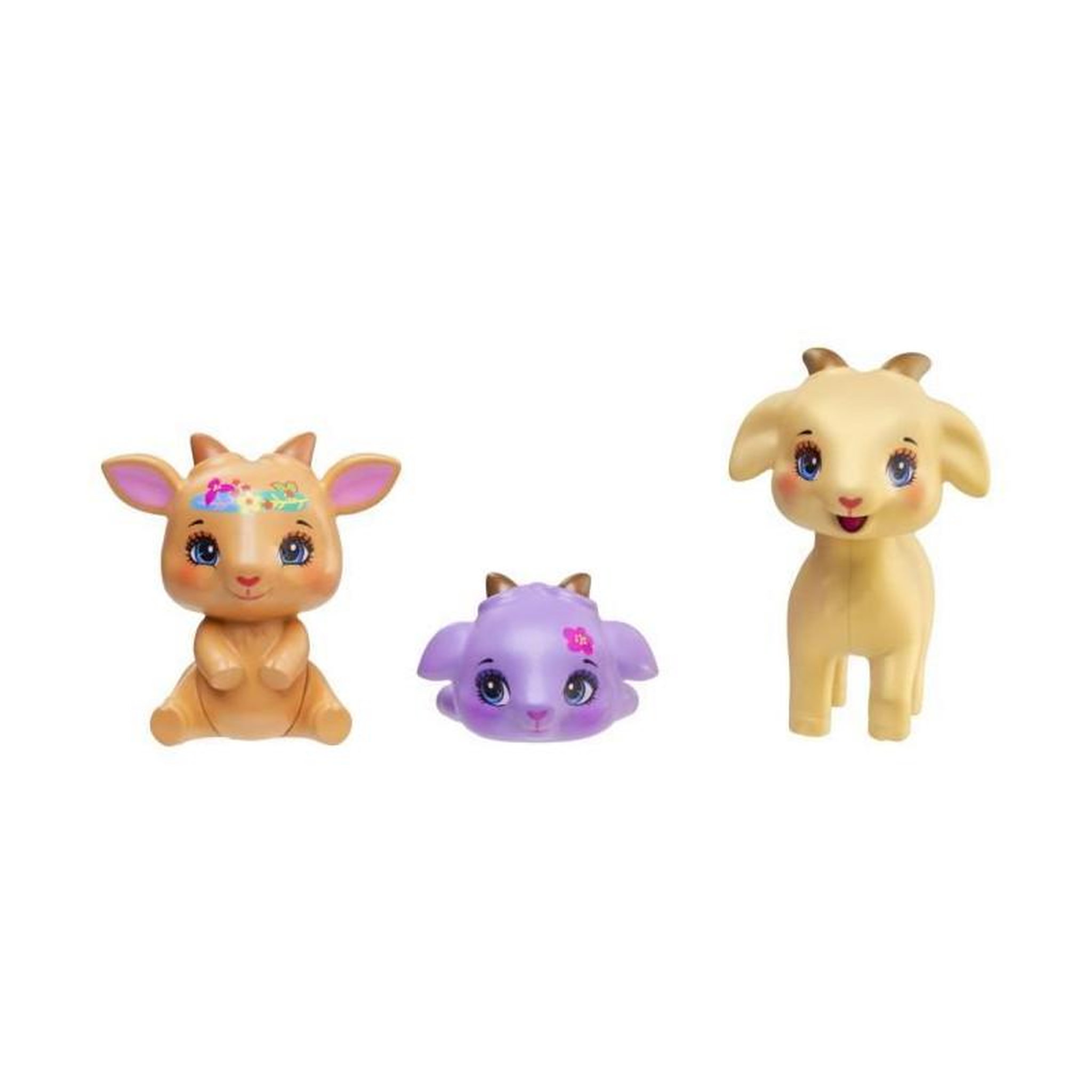 Voir la diapositive 4 : ENCHANTIMALS Poupée Enchantimals Golita Chèvre couleurs vives et tropicales