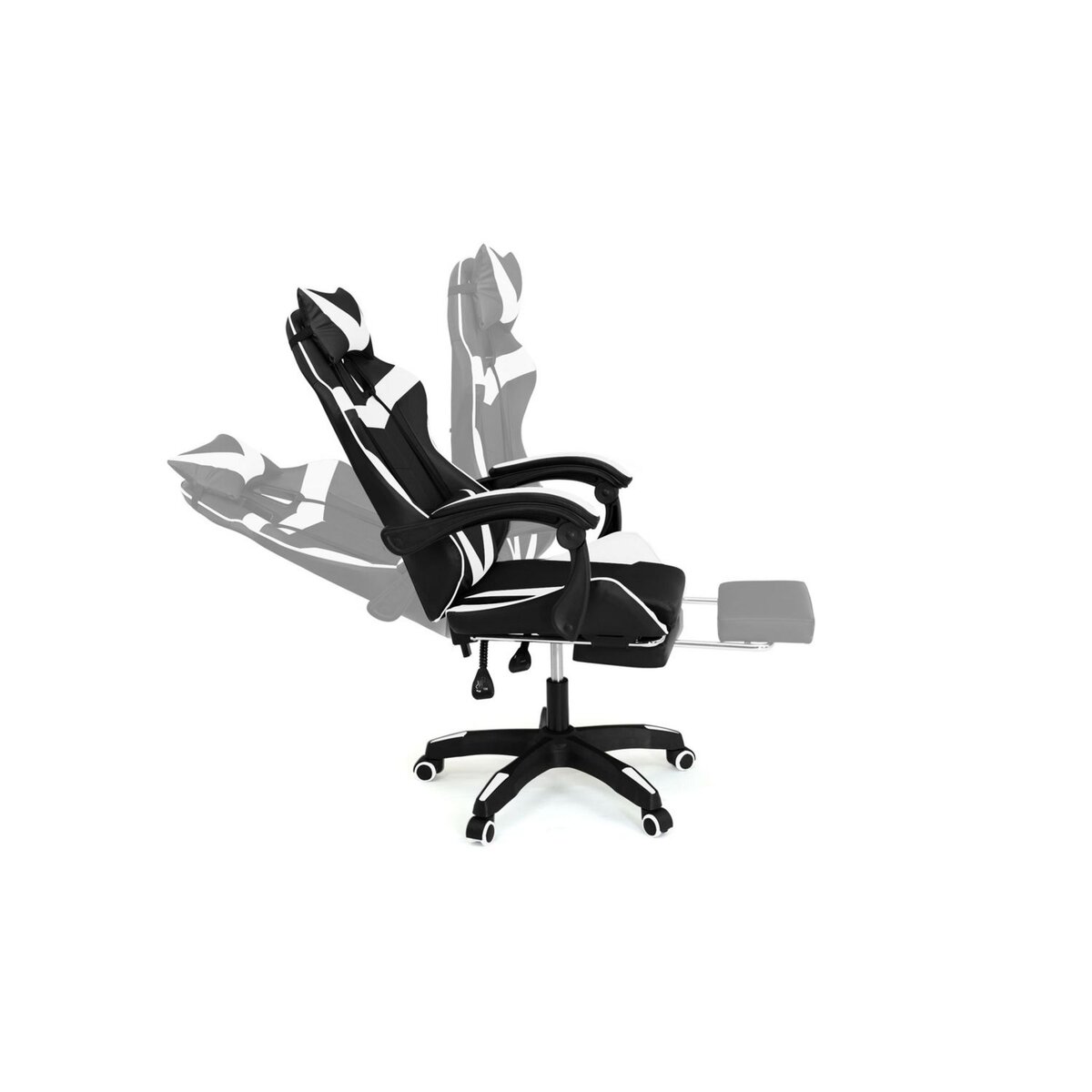 Fauteuil de bureau gamer pivotant ajustable en hauteur GEEK