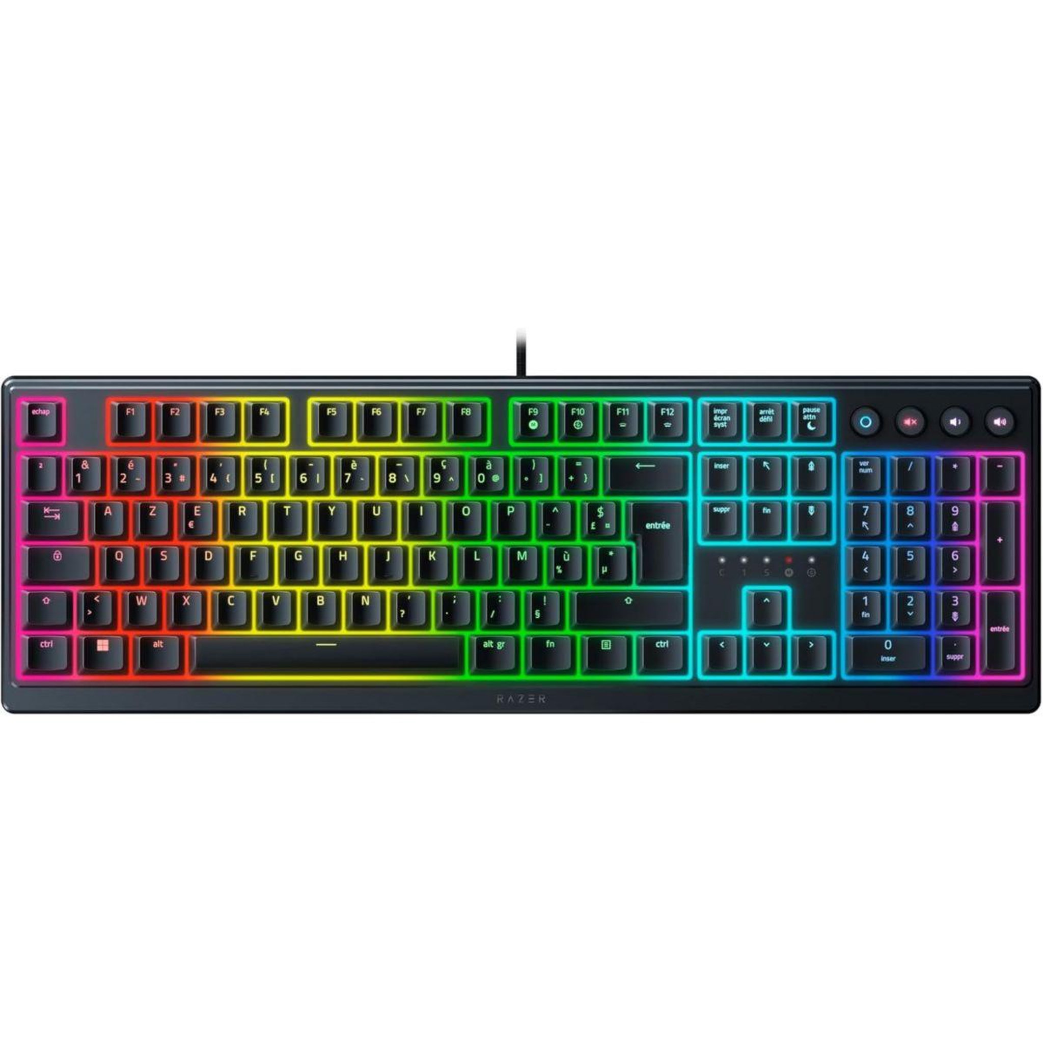 Voir la diapositive 2 : Razer Clavier gamer ornata v3