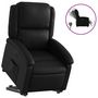 Voir la diapositive 2 : VIDAXL Fauteuil inclinable electrique noir similicuir