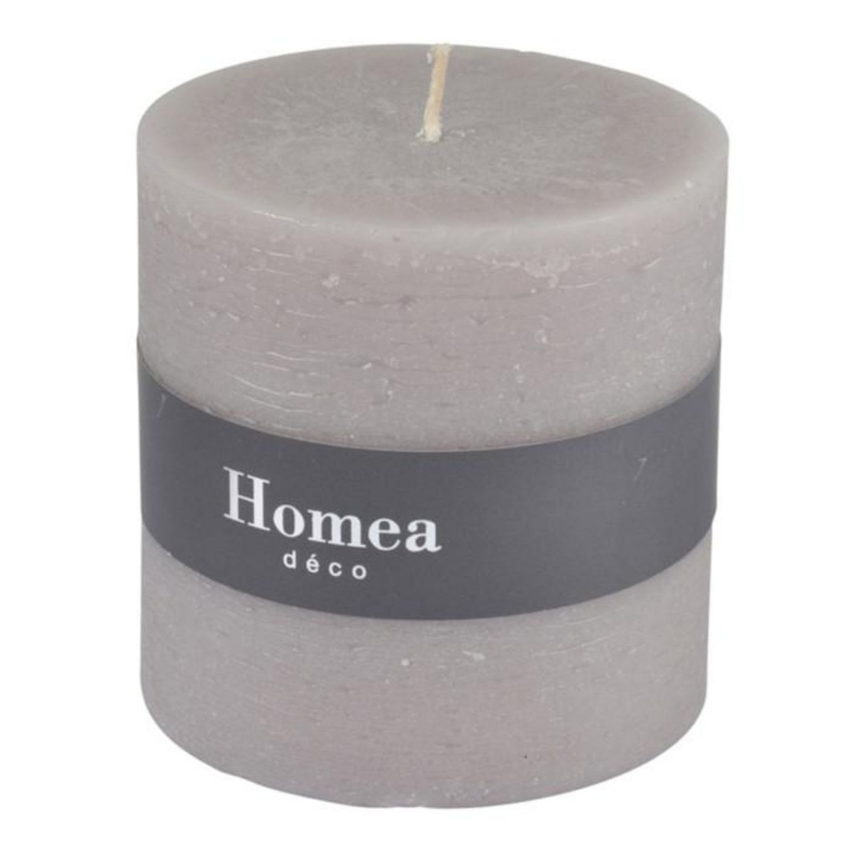 Paris Prix Bougie Déco  Rustique  10cm Taupe