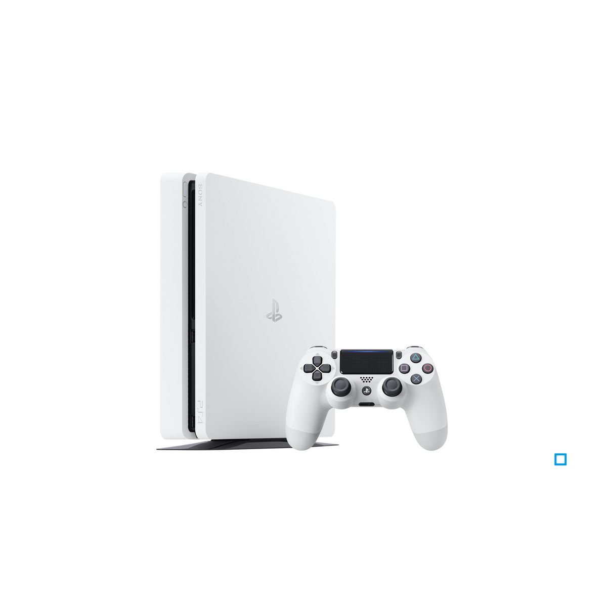 Console Playstation 4 Slim 500GB - Glacier White + 2 DualShock 4