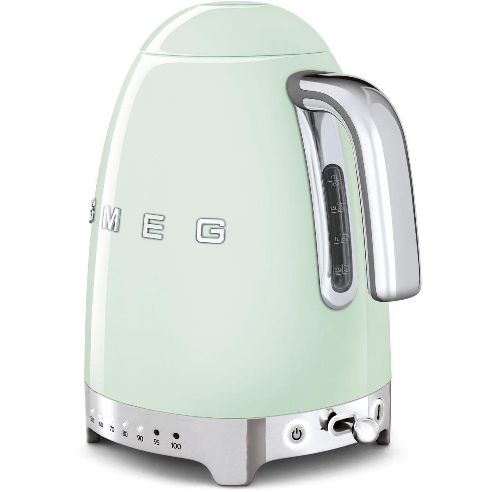 Voir la diapositive 3 : SMEG Bouilloire klf04pgeu vert d'eau