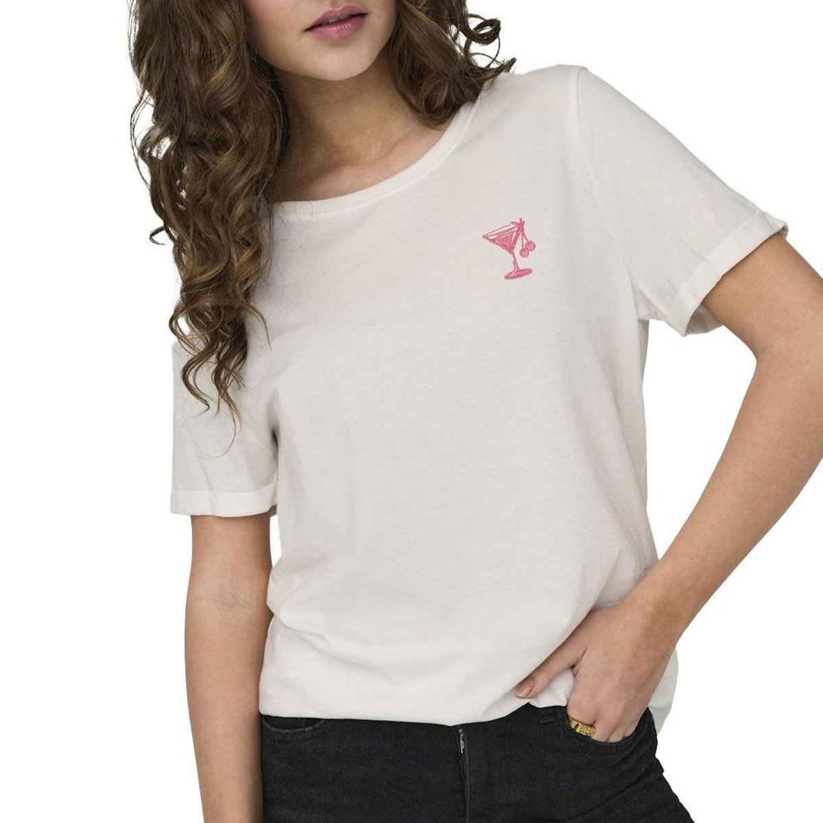 Only T Shirt  Femme Only Gitte