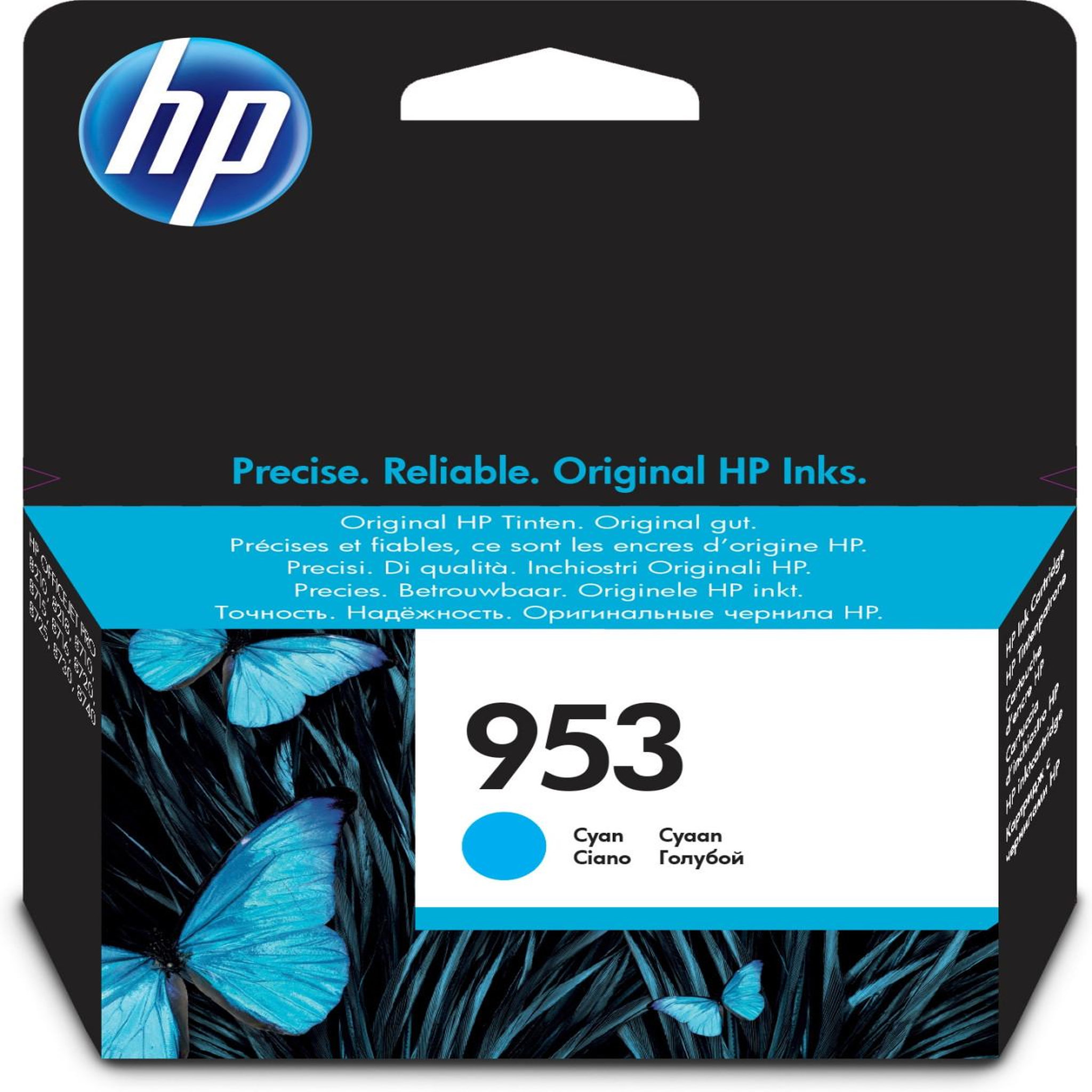 Voir la diapositive 3 : HP Cartouche d'encre HP 953 Cyan