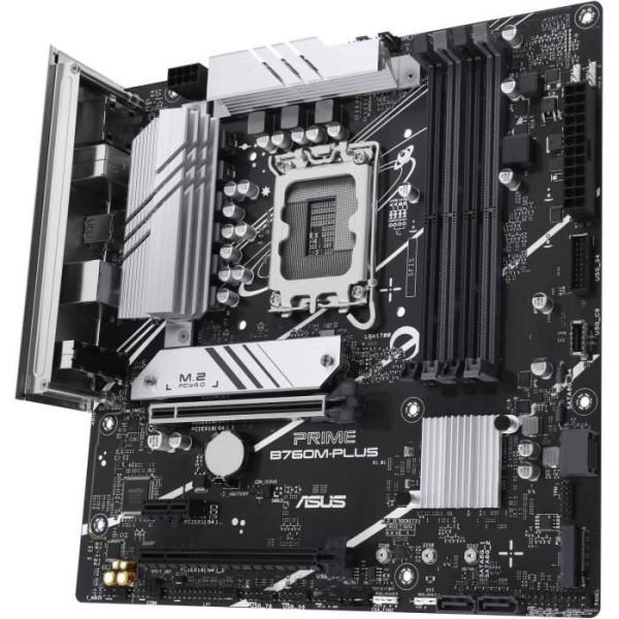 Voir la diapositive 4 : ASUS Carte mere - ASUS - PRIME B760M-PLUS - Intel B760 LGA 1700 micro ATX