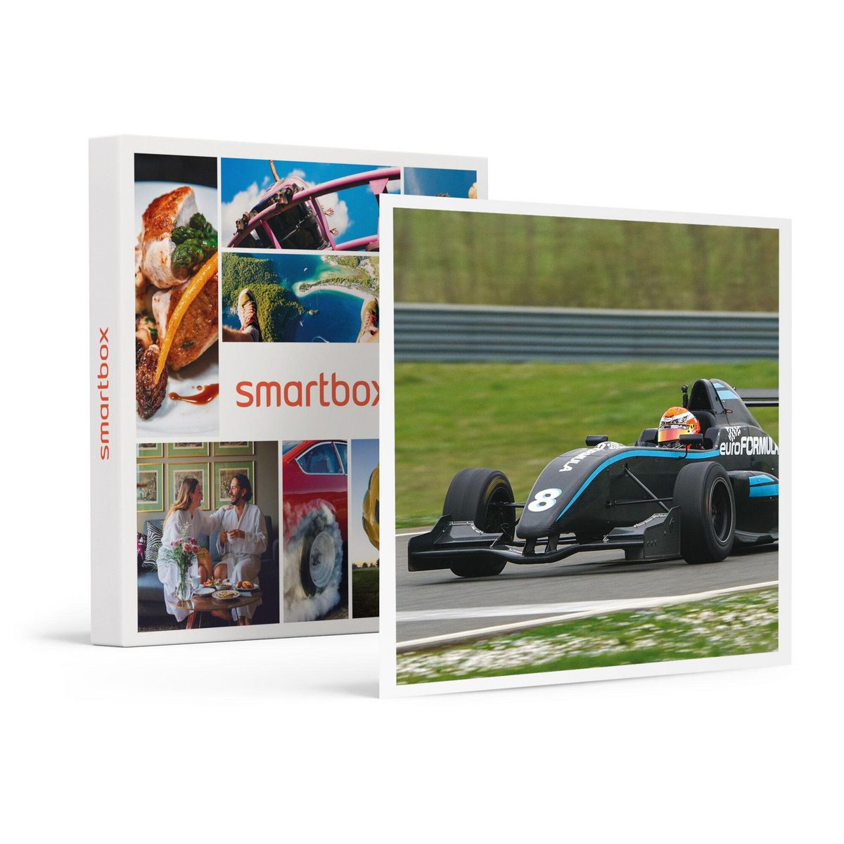 Smartbox Stage de pilotage : 1 journée sur circuit près de Châteauroux au volant d'une Formule Renaut 2.0 - Coffret Cadeau Sport & Aventure