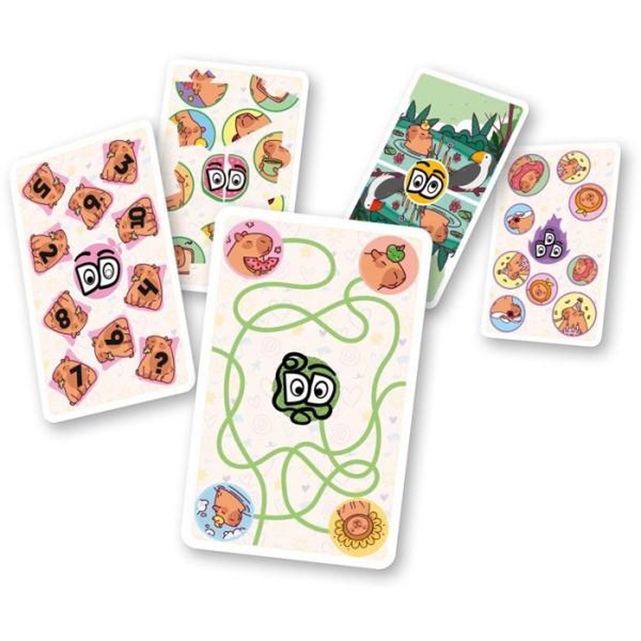 Voir la diapositive 3 : Winning Moves GODDIT - Top Trumps Capybaras - Jeu de cartes - WINNING MOVES - 1 a 6 joueurs - Des 6 ans