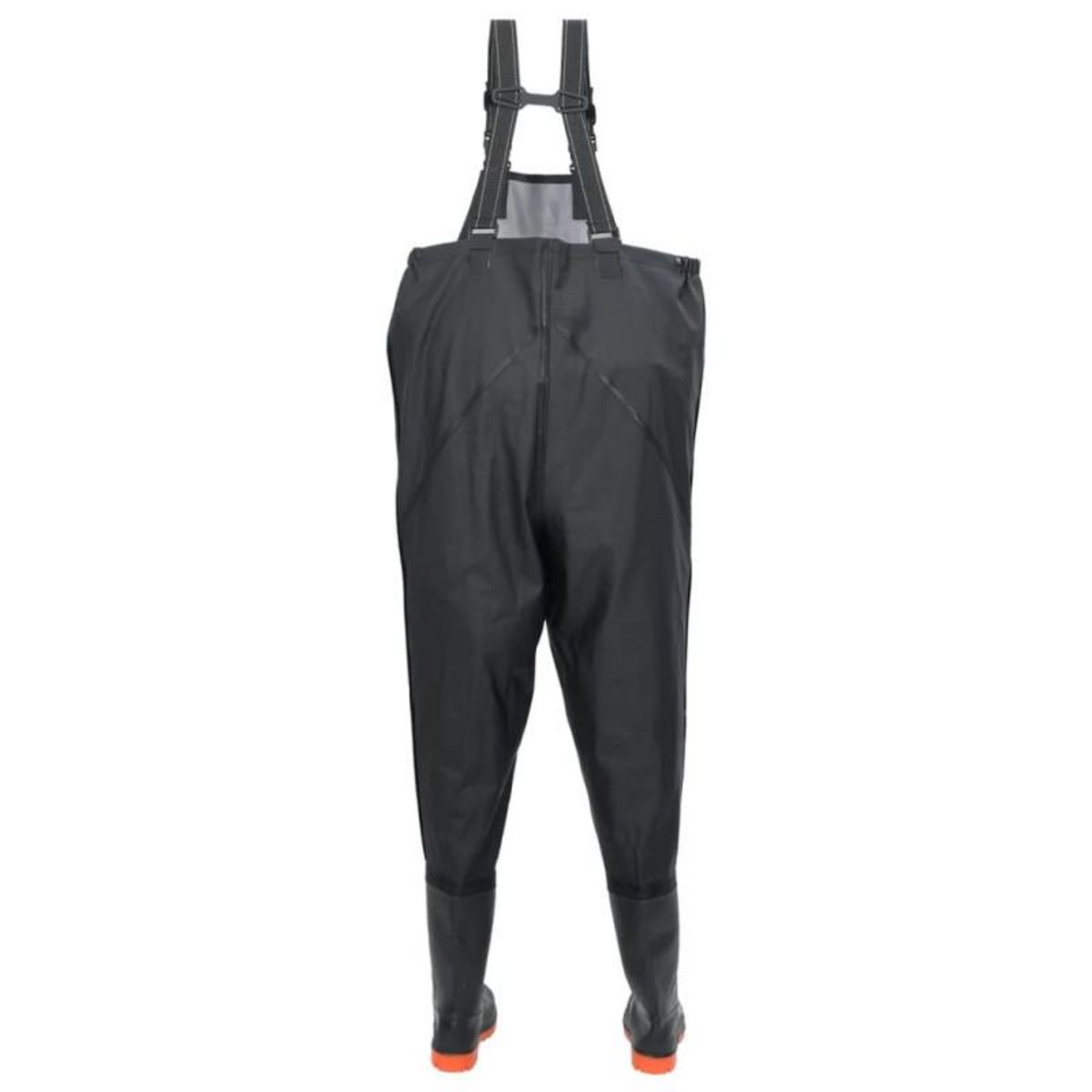 VIDAXL Cuissardes avec bottes noir taille 38