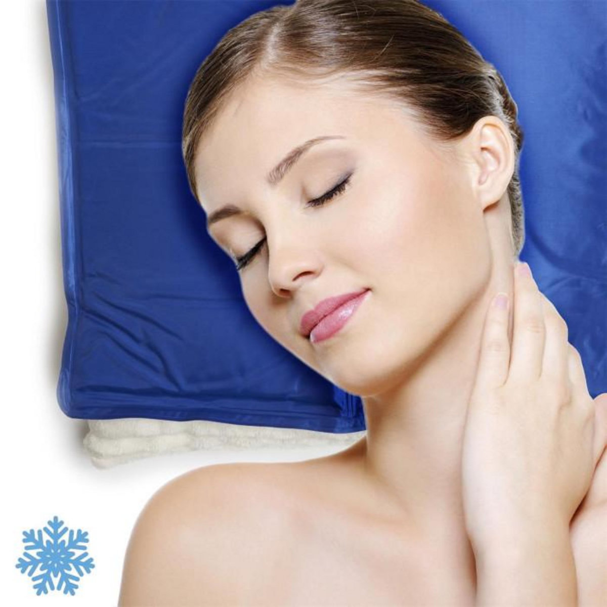 Paris Prix Oreiller Rafraîchissant  Instantané  30x50cm Bleu