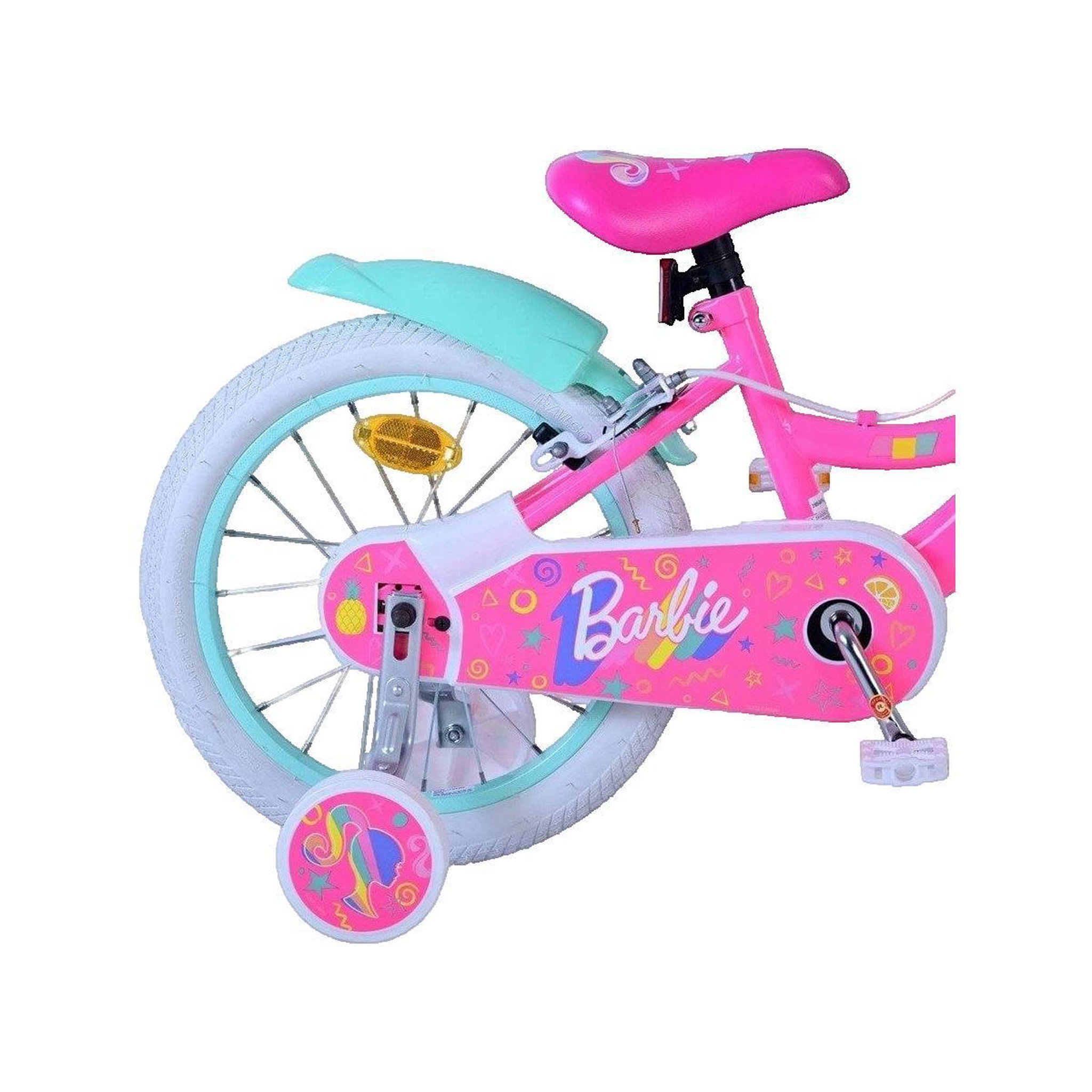 Voir la diapositive 3 : HP Vélo enfant Barbie 16 pouces