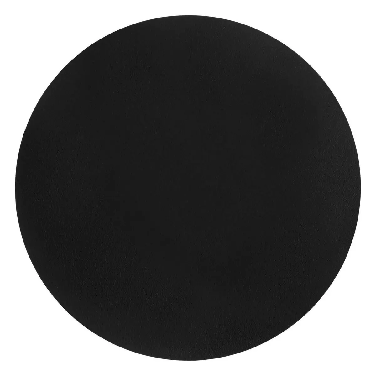 SECRET DE GOURMET Set de table rond Okaloo - Diam 38 cm - Noir