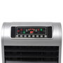 Voir la diapositive 6 : VIDAXL Refroidisseur d air portable 120 W 8 L 385 m³ h 37,5x35x94,5 cm