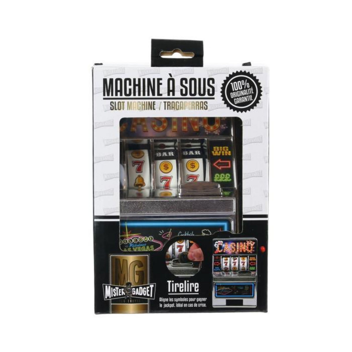 Paris Prix Machine à Sous  Casino  18cm Multicolore