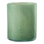 Voir la diapositive 1 : Paris Prix Photophore Design en Verre  Jade  18cm Vert