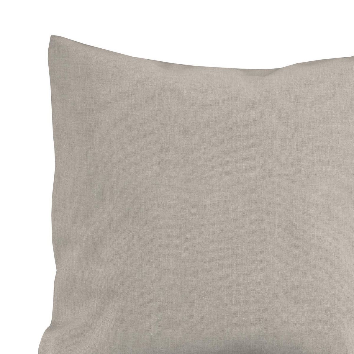 SOLEIL D'OCRE Coussin décoratif lin coton 45x45 cm LINO, par Soleil d'Ocre