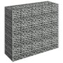 Voir la diapositive 3 : VIDAXL Lit sureleve a gabion Acier galvanise 90x30x90 cm