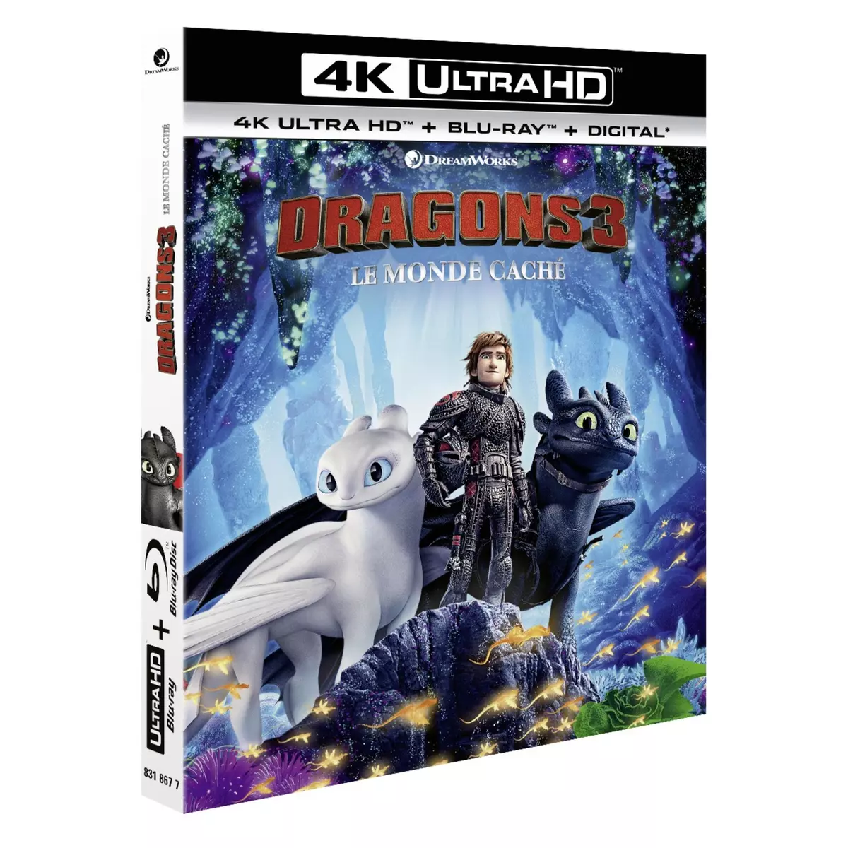 Dragons 3 : Le monde caché Blu-Ray 4K