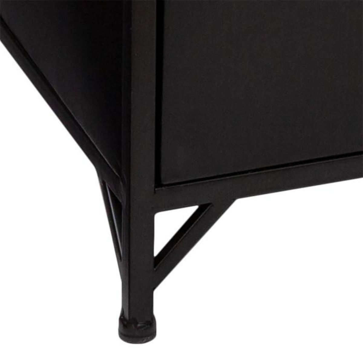ATMOSPHERA Buffet 1 Porte & 2 Tiroirs  Cierna  85cm Noir
