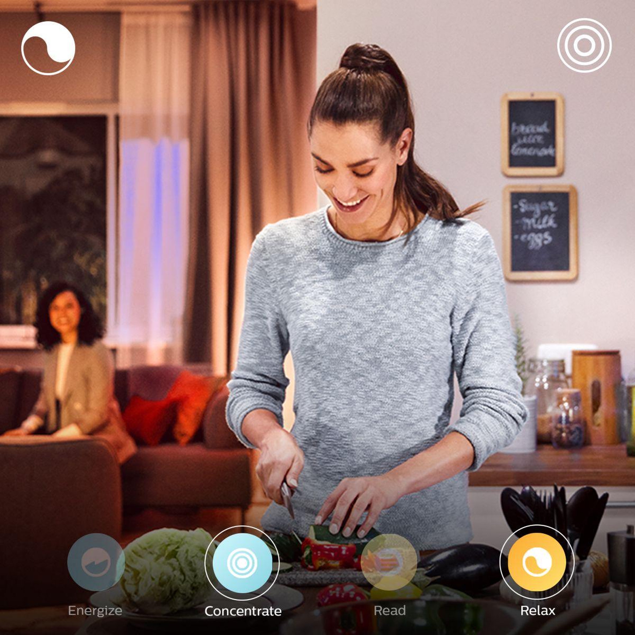 Voir la diapositive 3 : PHILIPS HUE Ampoule led connectée e14 white&color ambiance flamme