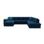 Voir la diapositive 5 : BEST MOBILIER Chuck - canapé panoramique xxl - convertible avec coffre - 7 places - droit
