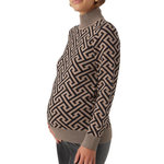 VERO MODA MATERNITY Pull de Grossesse Marron/ Femme Vero Moda Marternity Maria. Coloris disponibles : Noir