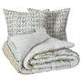 Voir la diapositive 2 : ATMOSPHERA Housse de couette 260x240 + 2 taies coton AQUAR