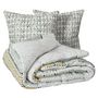 Voir la diapositive 2 : ATMOSPHERA Housse de couette 260x240 + 2 taies coton AQUAR
