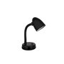 Voir la diapositive 1 : EDM Lampe de table modèle Amsterdam EDM - 60W - E27 - Noir