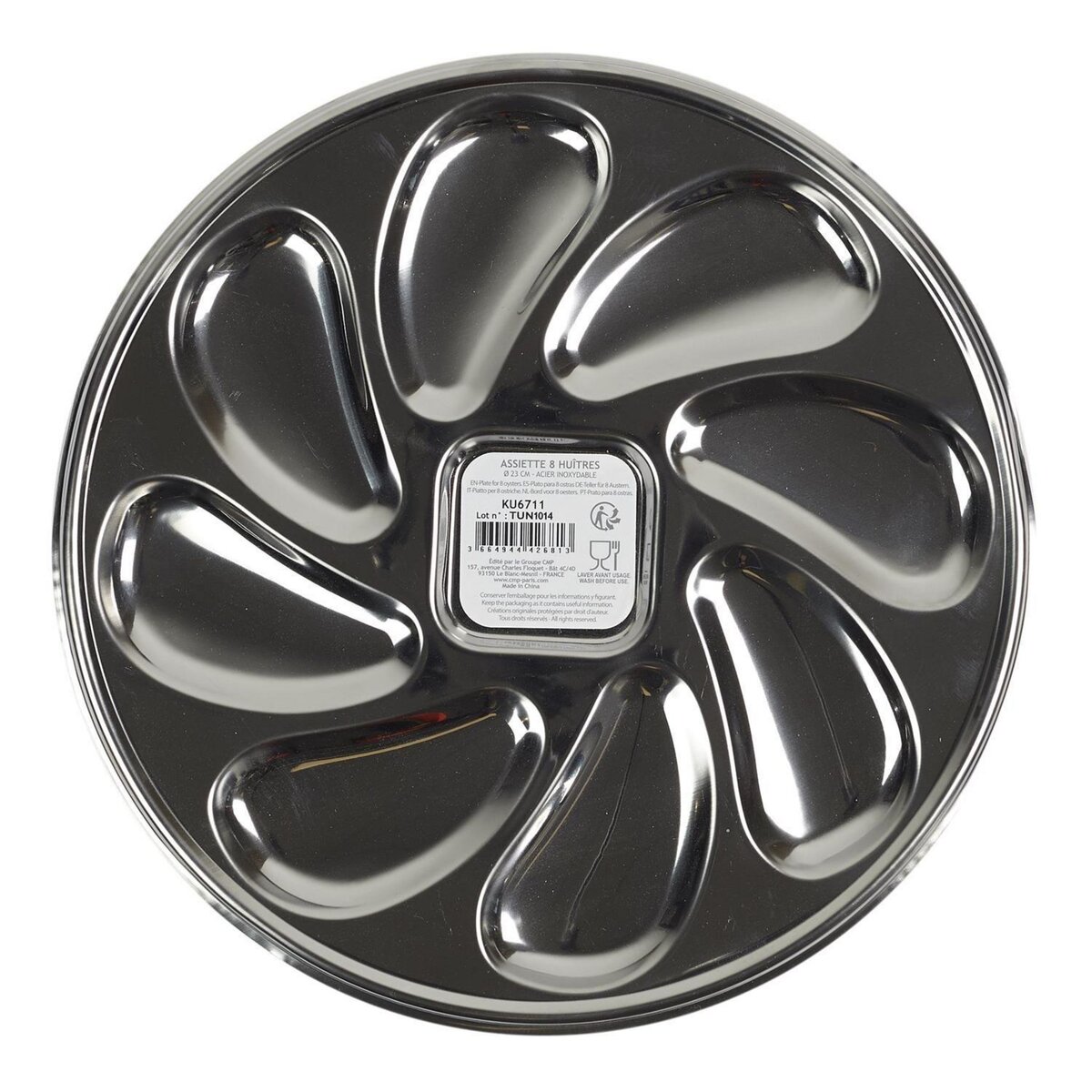 The Home Deco Factory Assiette pour 8 huitres