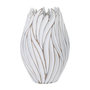 Voir la diapositive 1 : Paris Prix Vase Design en Relief  Honduras  41cm Blanc