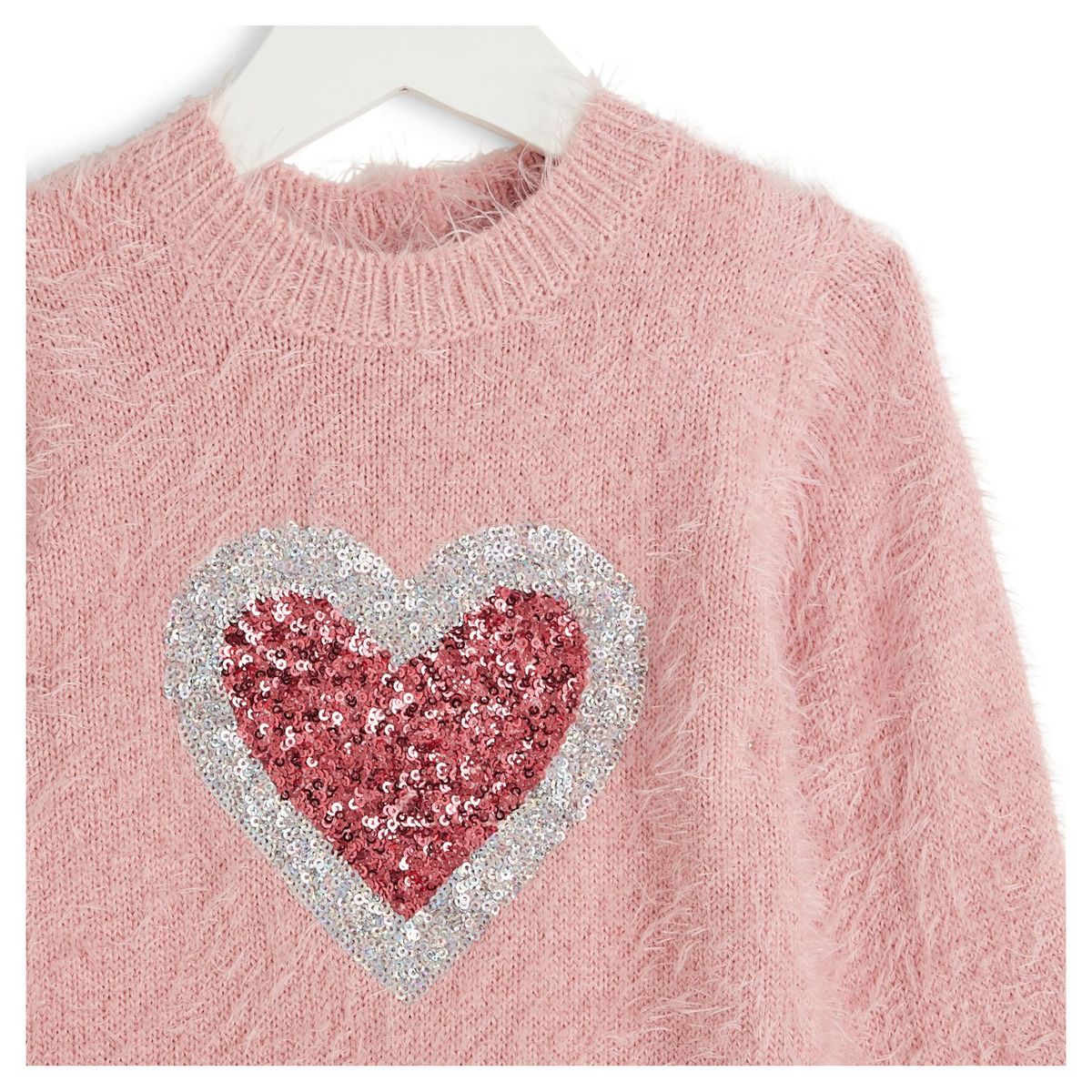 INEXTENSO Robe pull poilu bébé fille