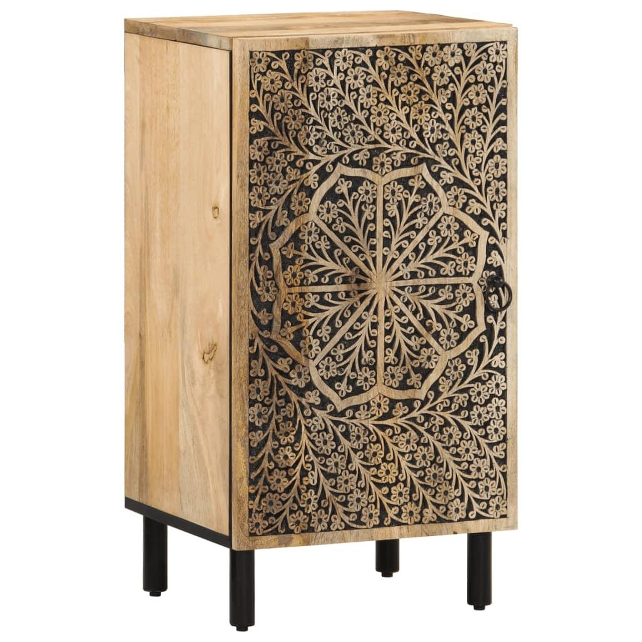 VIDAXL Armoire laterale 40x33x75 cm bois massif de manguier