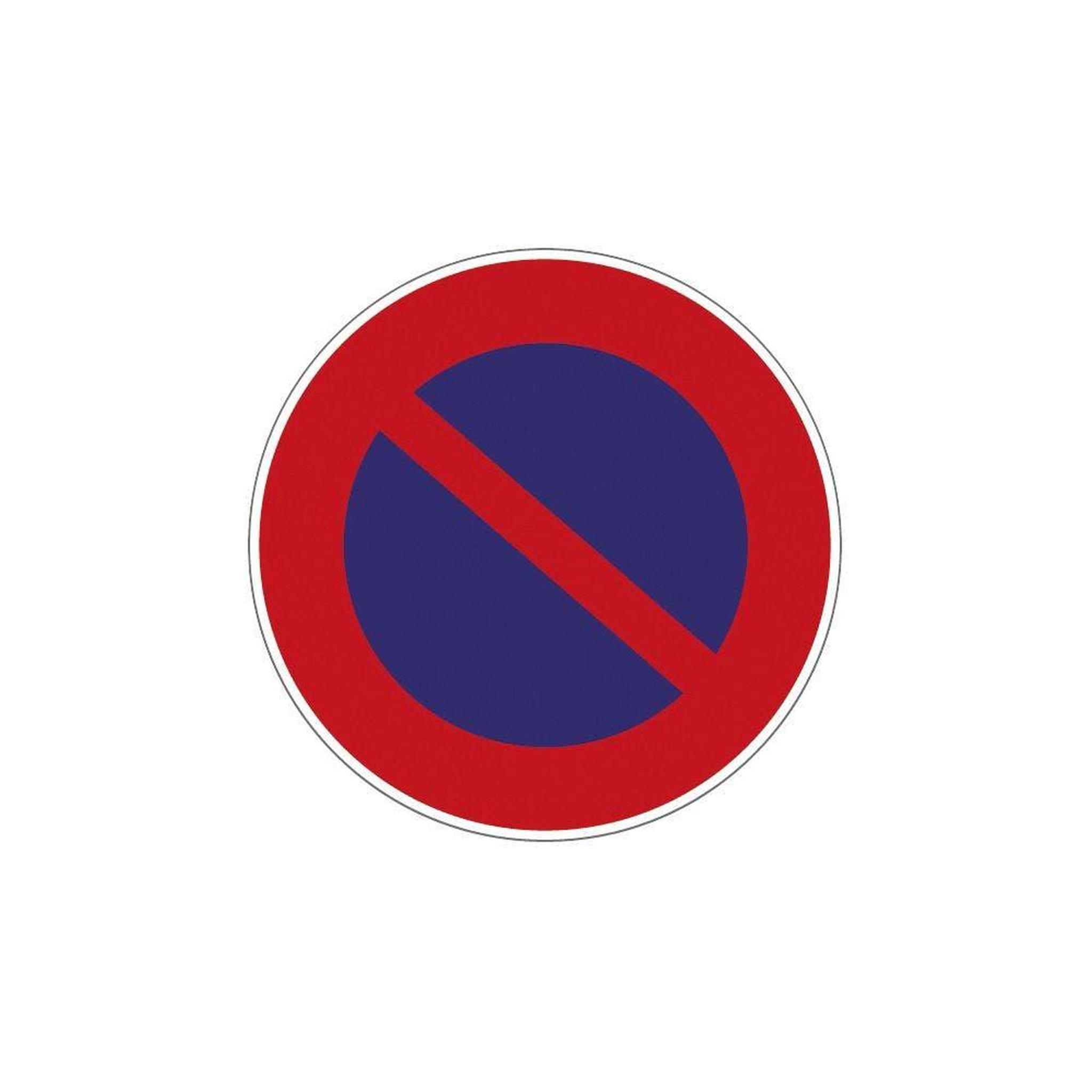 NOVAP Panneau d'interdiction  stationnement interdit -4060309