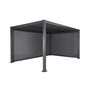 Voir la diapositive 3 : SWEEEK Pergola bioclimatique. aluminium et acier. 3x4m avec store 3m + store 4m
