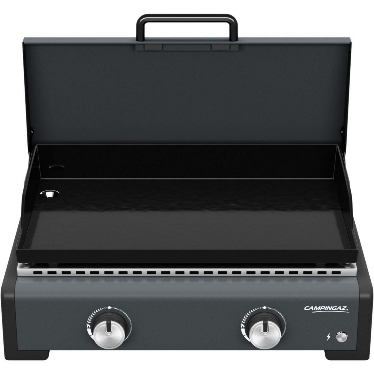 CAMPINGAZ Plancha gaz SIGMA 2 2210869 noir 2 brûleurs à poser, 58x36 cm