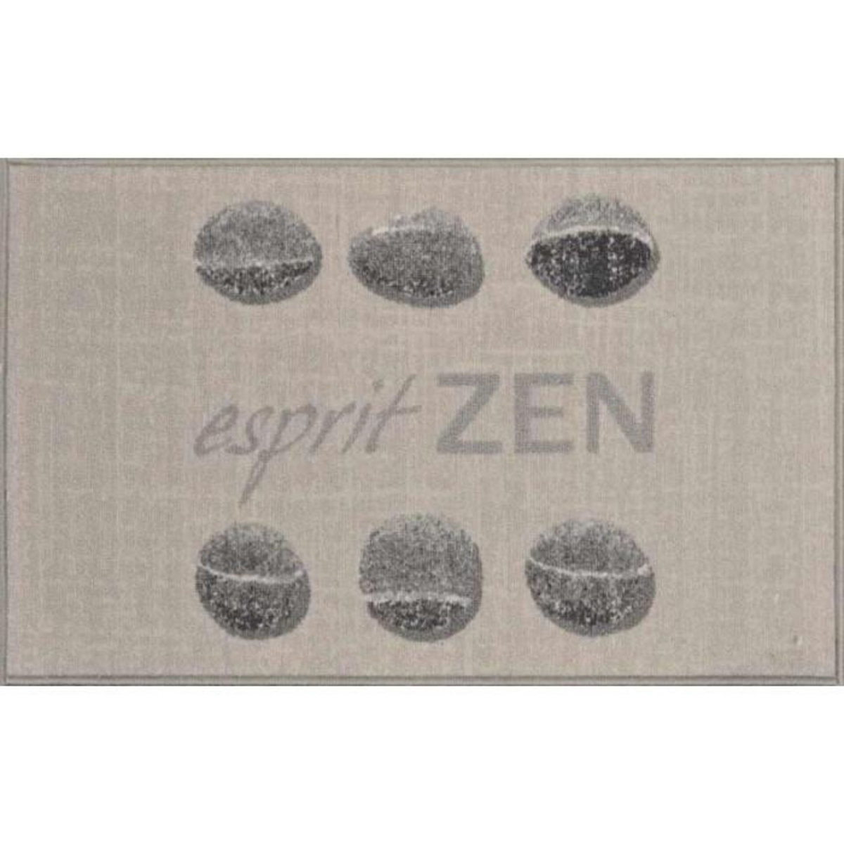 Paris Prix Tapis Rectangulaire  Esprit Zen  50x80cm Gris