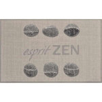 Paris Prix Tapis Rectangulaire  Esprit Zen  50x80cm Gris