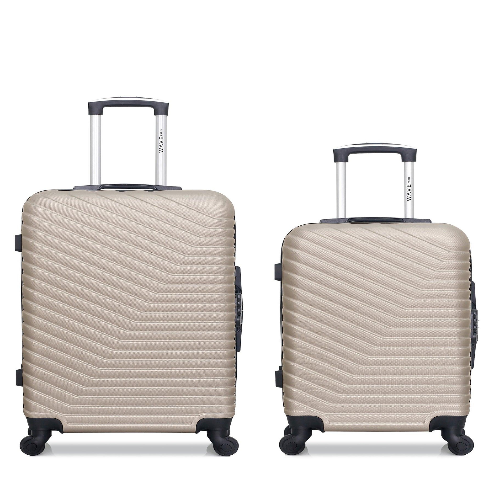 WAVE PARIS Wave paris - lot de 2 - valise weekend et valise cabine lena