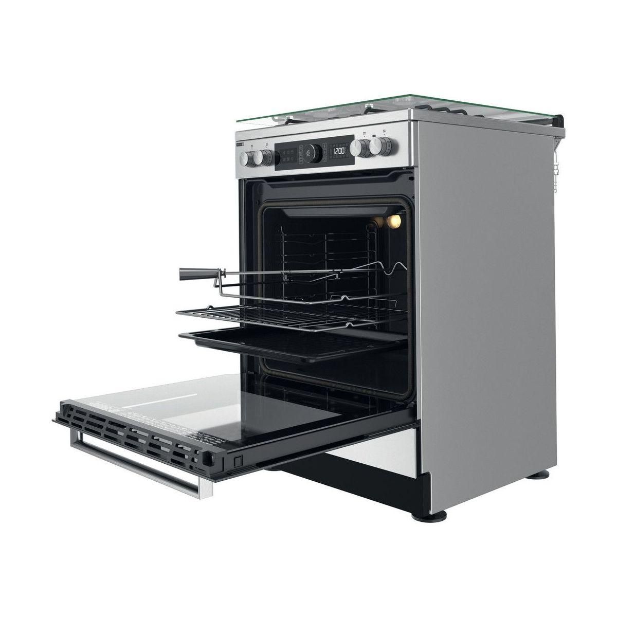 Whirlpool Cuisinière mixte WS68M8APX/E/1