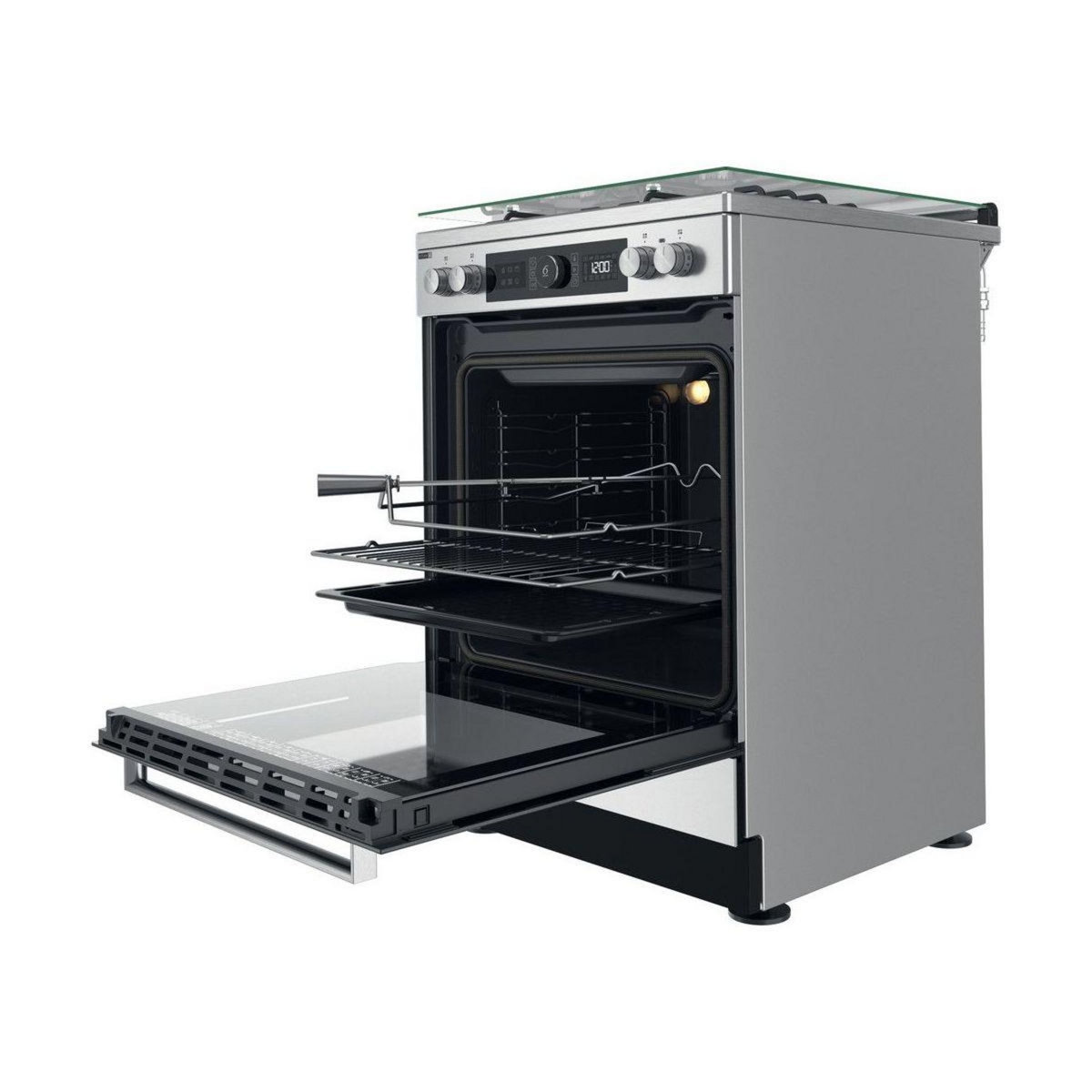 Whirlpool Cuisinière mixte WS68M8APX/E/1