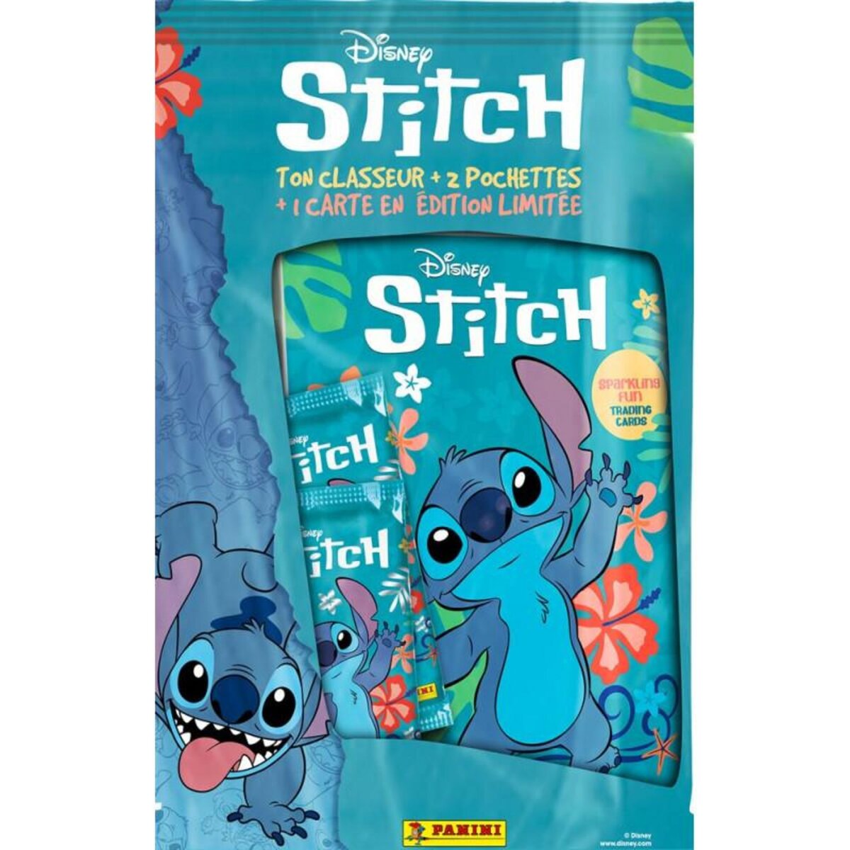 Panini Cartes à collectionner Panini Stitch TC Starter pack 1 classeur + 2 pochettes + 1 carte Edition Limitée Modèle aléatoire
