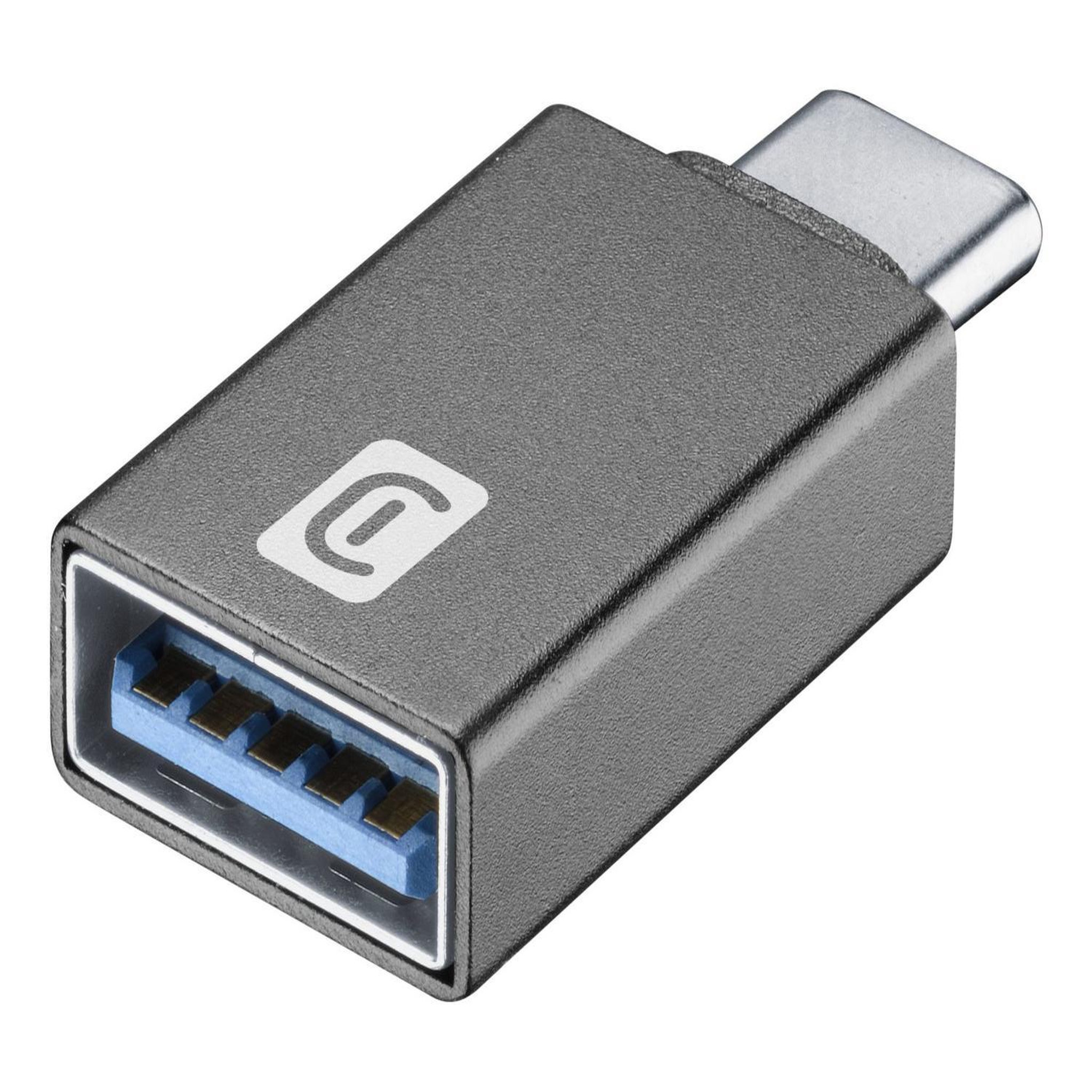 Voir la diapositive 2 : Cellularline Adaptateur USB A/USB C Adaptateur voiture USB-A vers USB-C