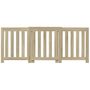 Voir la diapositive 3 : VIDAXL Cache-radiateur chene sonoma 205x21,5x83,5 cm bois d'ingenierie